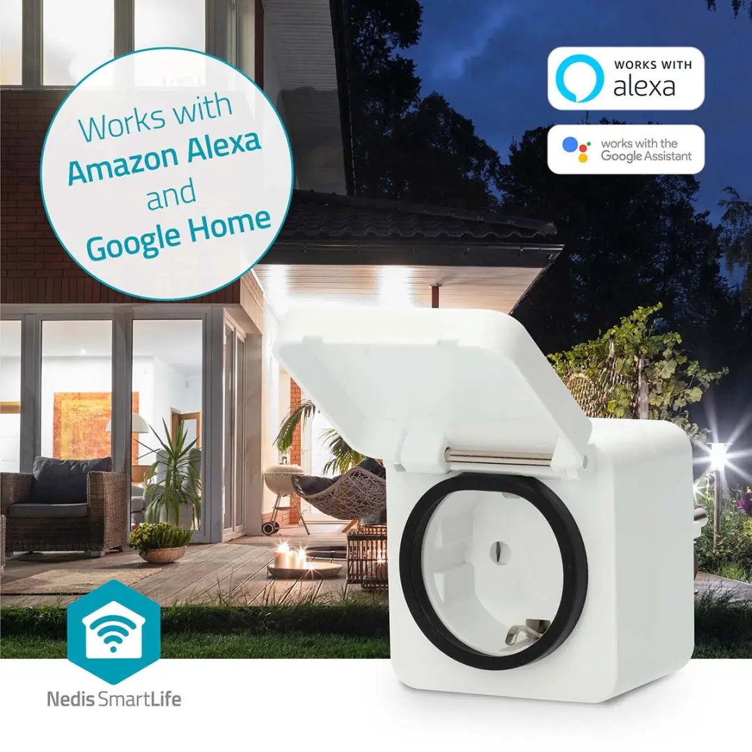 Nedis SmartLife Slimme Stekker Tijdschakelaar Energiemeter - Wit - afbeelding 6 van 6