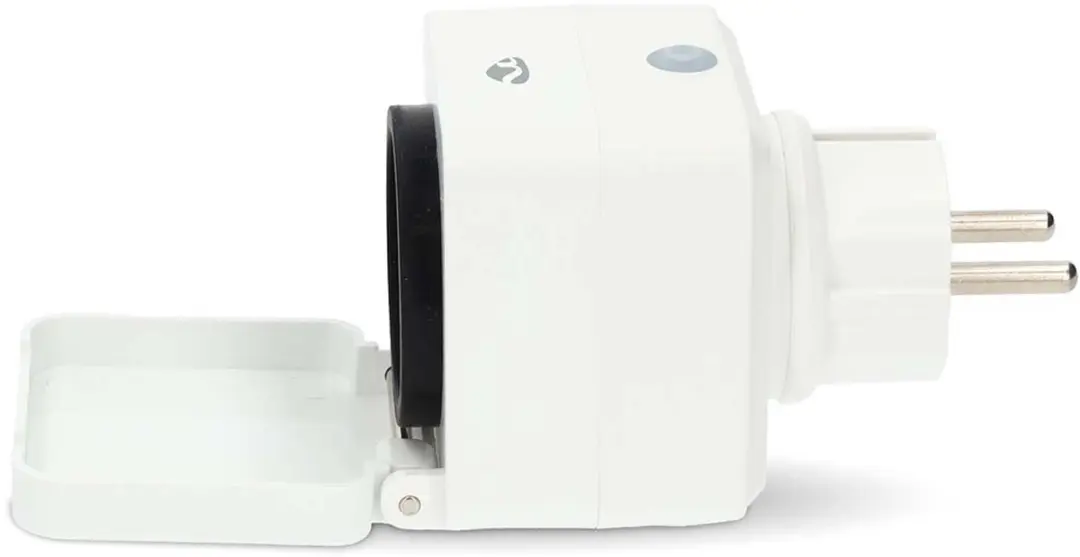 Nedis SmartLife Slimme Stekker Tijdschakelaar Energiemeter - Wit