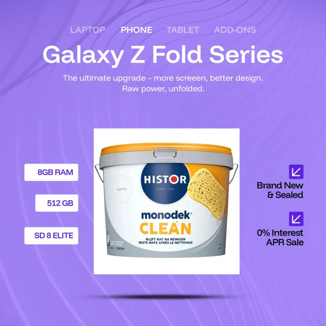 Histor Monodek Clean Muurverf Mat - 1L - Antracietgrijs