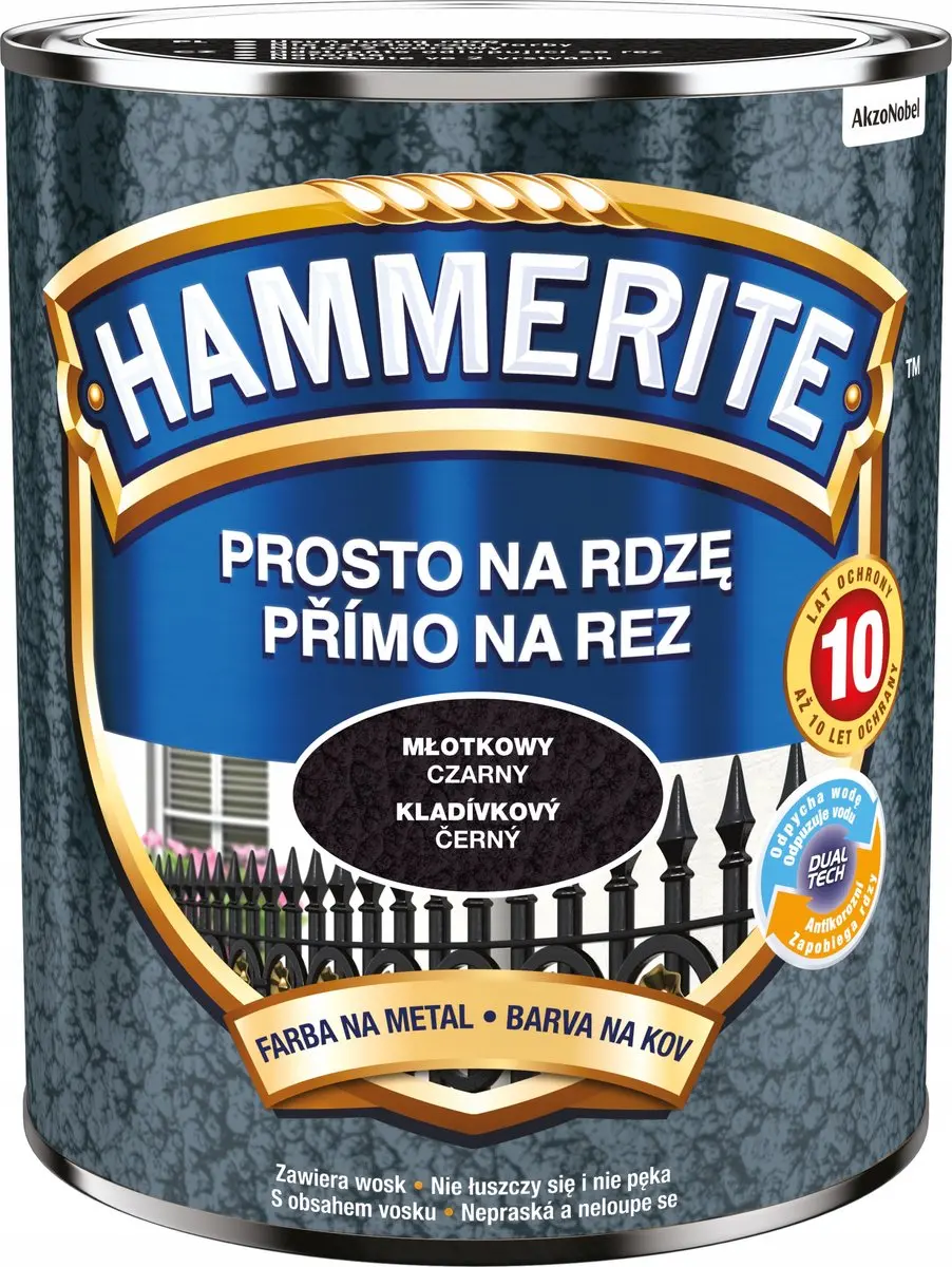 Hammerite Direct Op Roest Anticorrosieverf 0,7L
