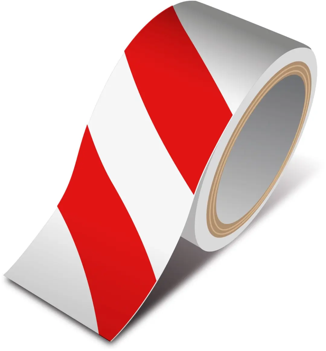 Handy Waarschuwingstape Zelfklevend 33m x 5cm - Rood/Wit