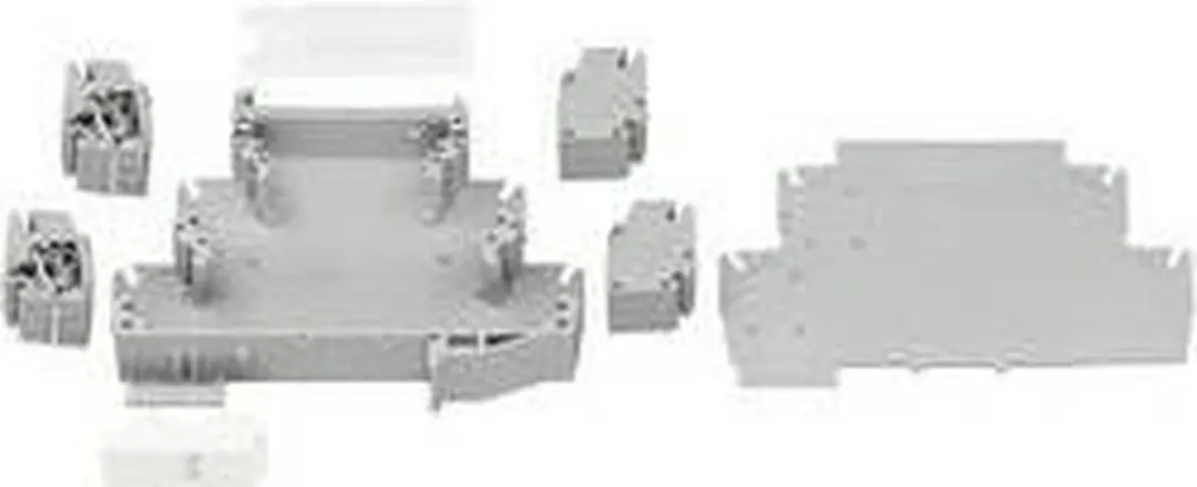 WAGO 789-905 DIN-rail-behuizing - 90x17.5x55mm - Grijs