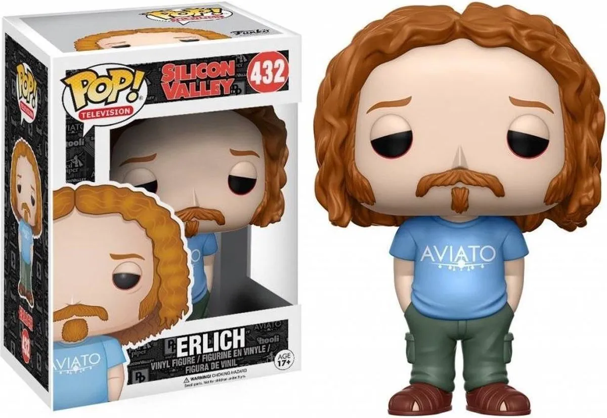 Funko Pop! Erlich #432 Silicon Valley Verzamelfiguur