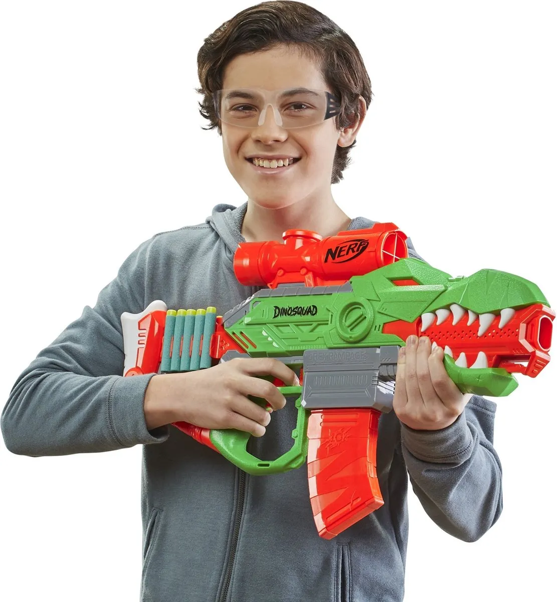Nerf Dinosquad Rex Rampage Blaster - Multikleur