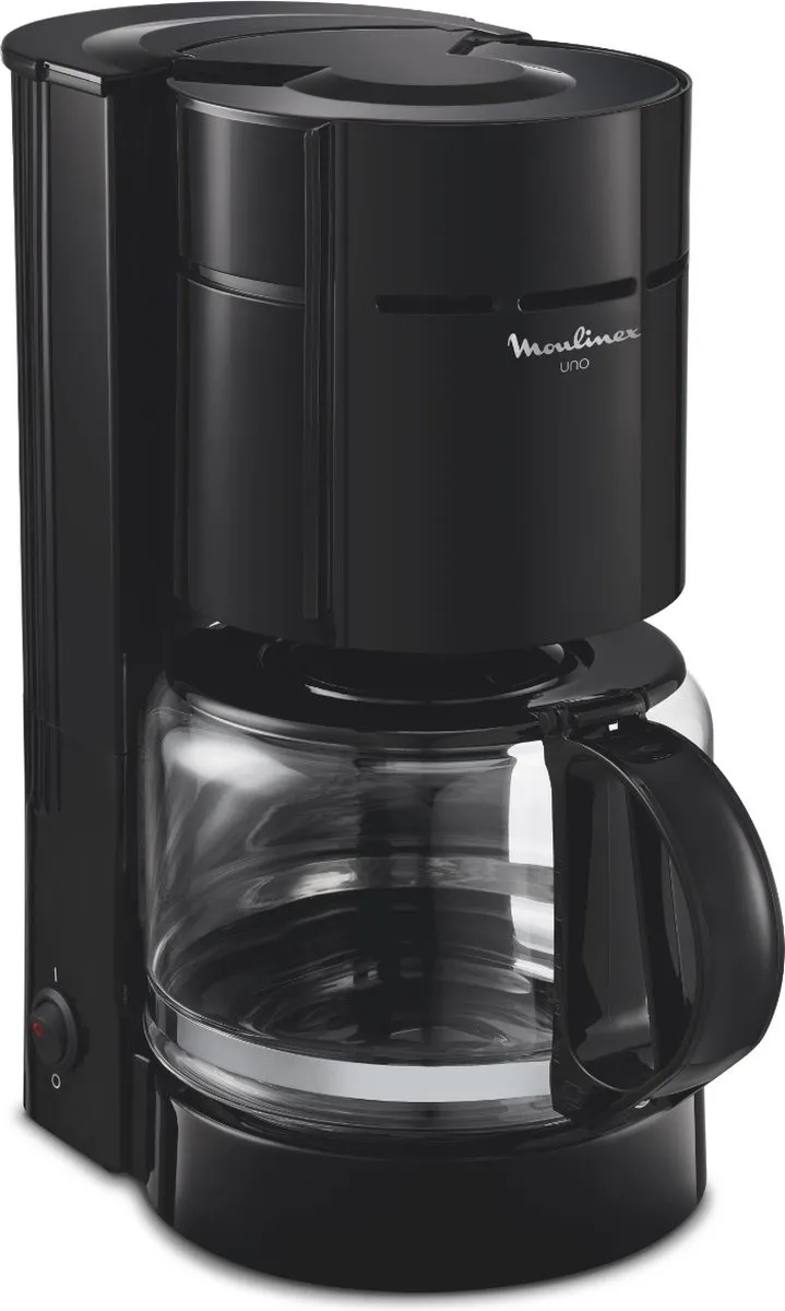 Moulinex UNO FG121 Filterkoffiemachine 12 Koppen - 1,1L - 800W - Zwart