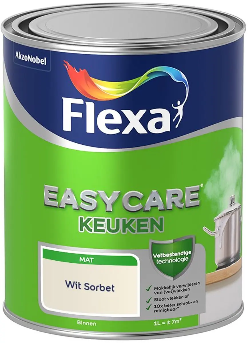 Flexa Easycare Keukenverf Wit Sorbet