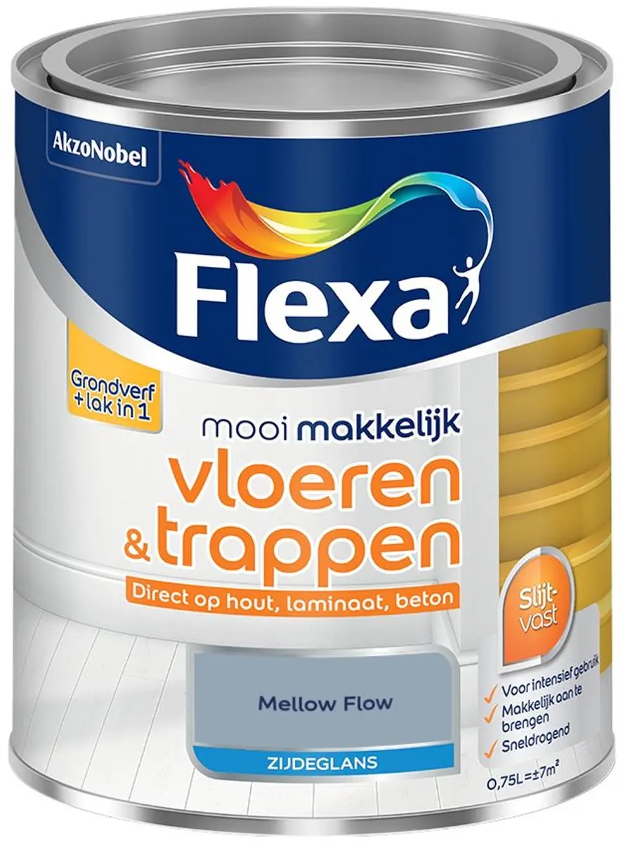 Flexa Mellow Flow Mengverf 750ml - Zijdeglans