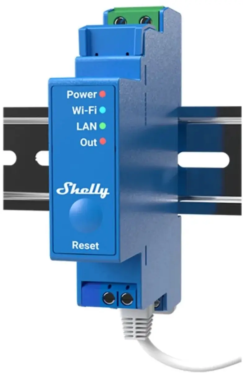 Shelly 3800235268001 Wifi-Schakelaar - Blauw
