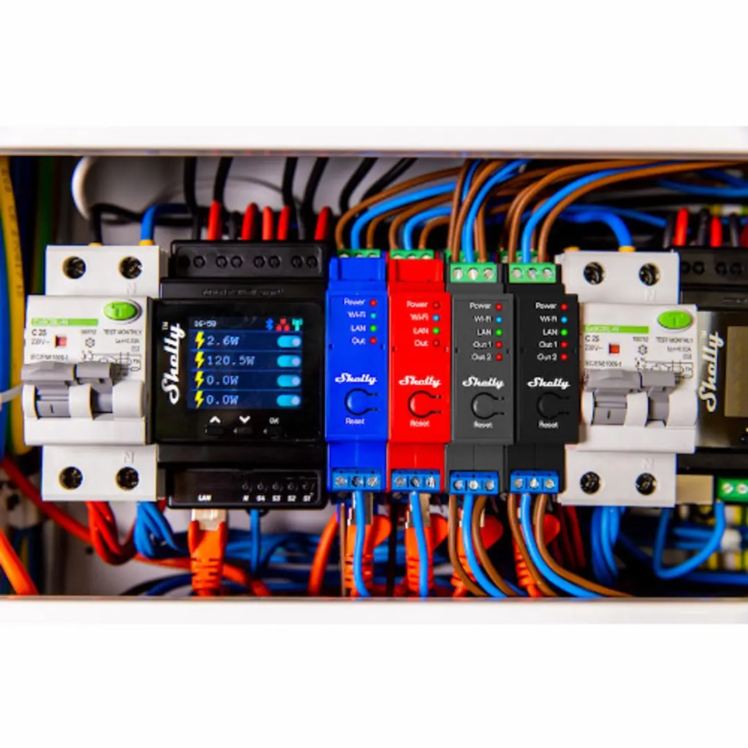Shelly 3800235268001 Wifi-Schakelaar - Blauw