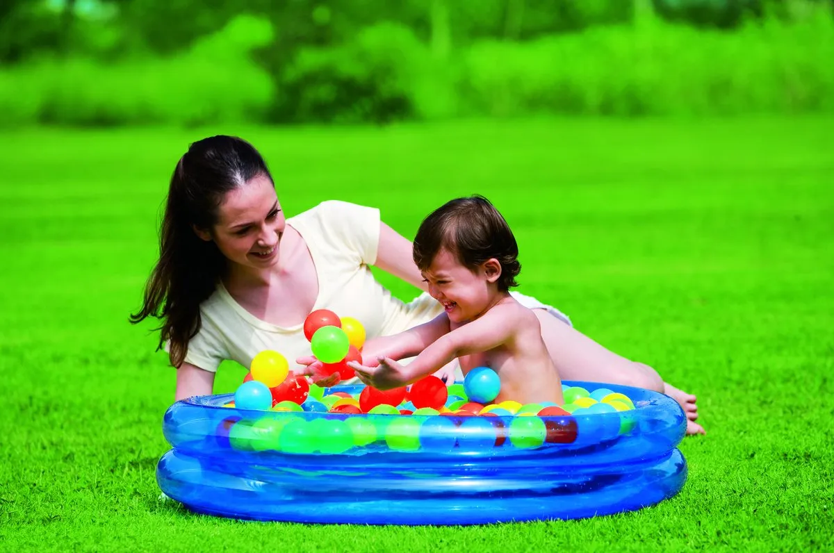 Bestway Ballenbak Opblaasbaar 910cm - 73L - Multicolor