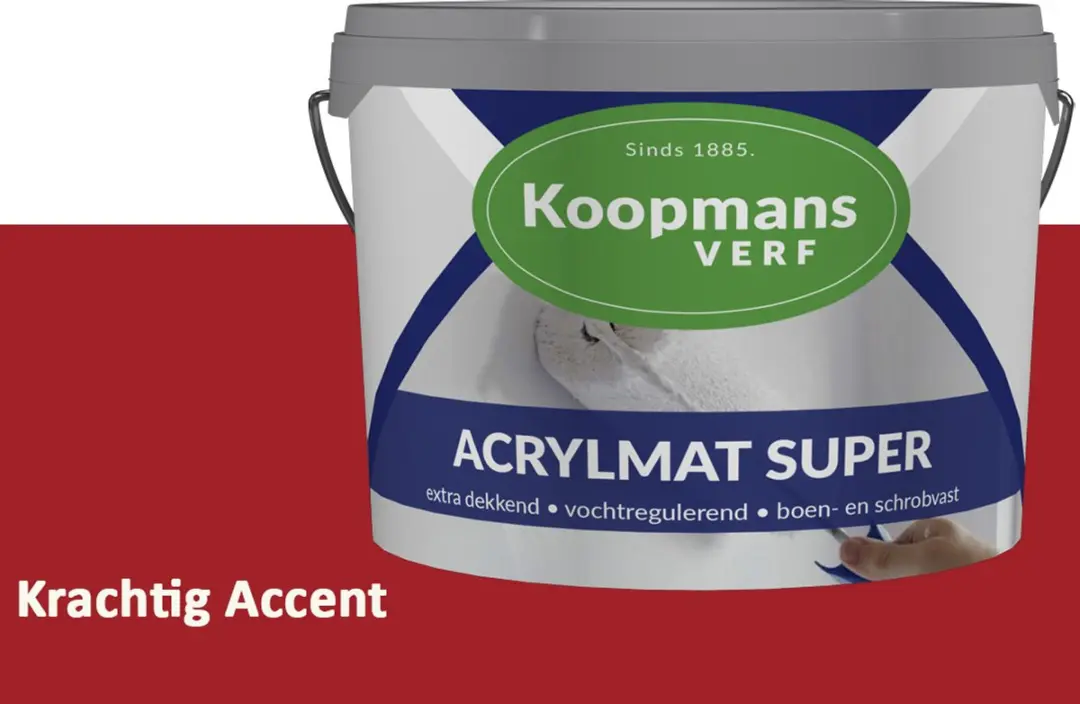 Koopmans Acrylmat Super Matte Muurverf 2,5L