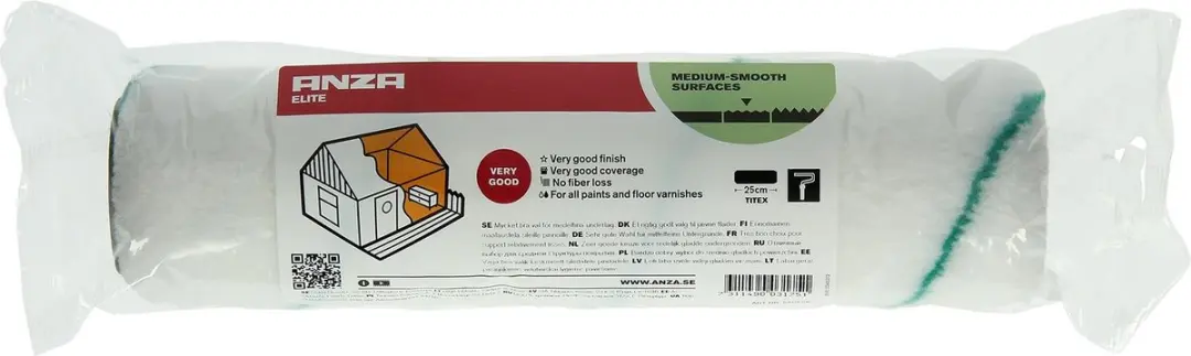 Anza Titex Verfroller 10cm - Meerkleurig