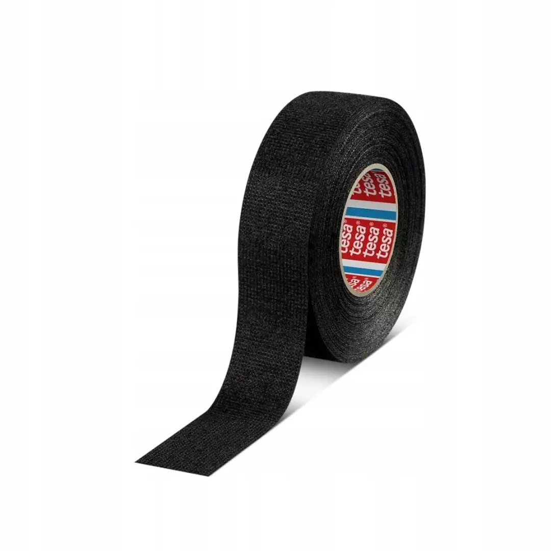 Tesa Stoffen Tape 15mm x 25m - Zwart - afbeelding 2 van 2