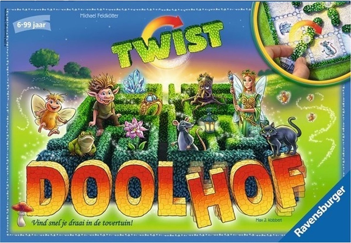 Ravensburger Betoverde Doolhof Twist - kinderspel