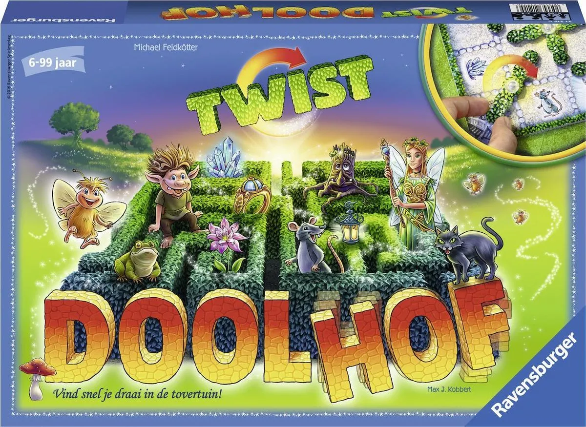 Ravensburger Betoverde Doolhof Twist - 212156 Kinderspel