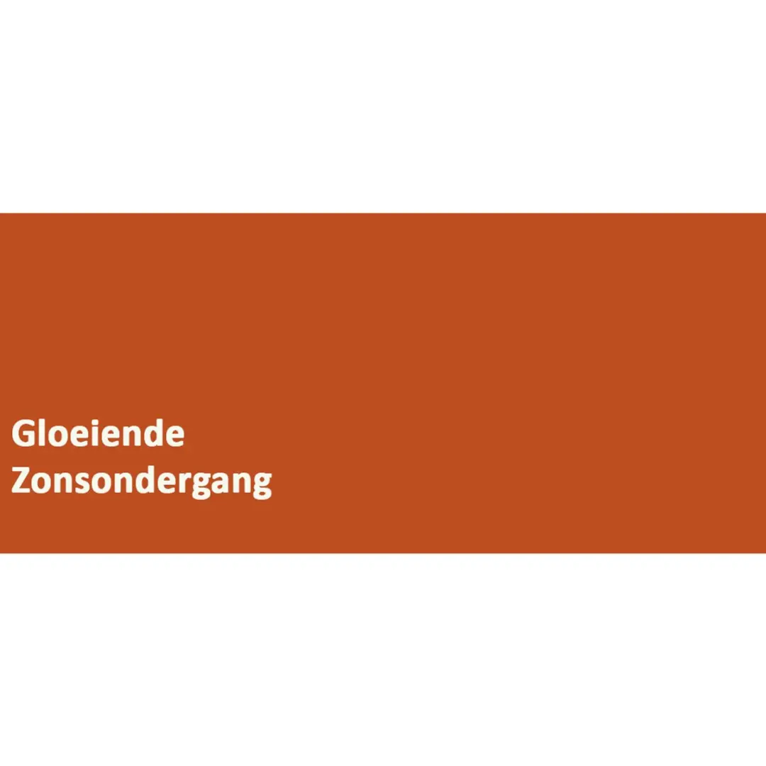 Koopmans Acryl Super Satin Zijdeglans Muurverf 2,5L - Gloeiende Zonsondergang