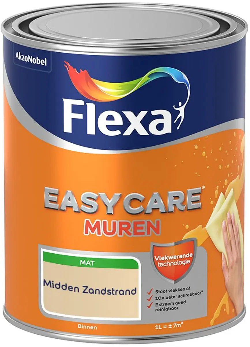 Flexa Easycare Murenverf Midden Zandstrand
