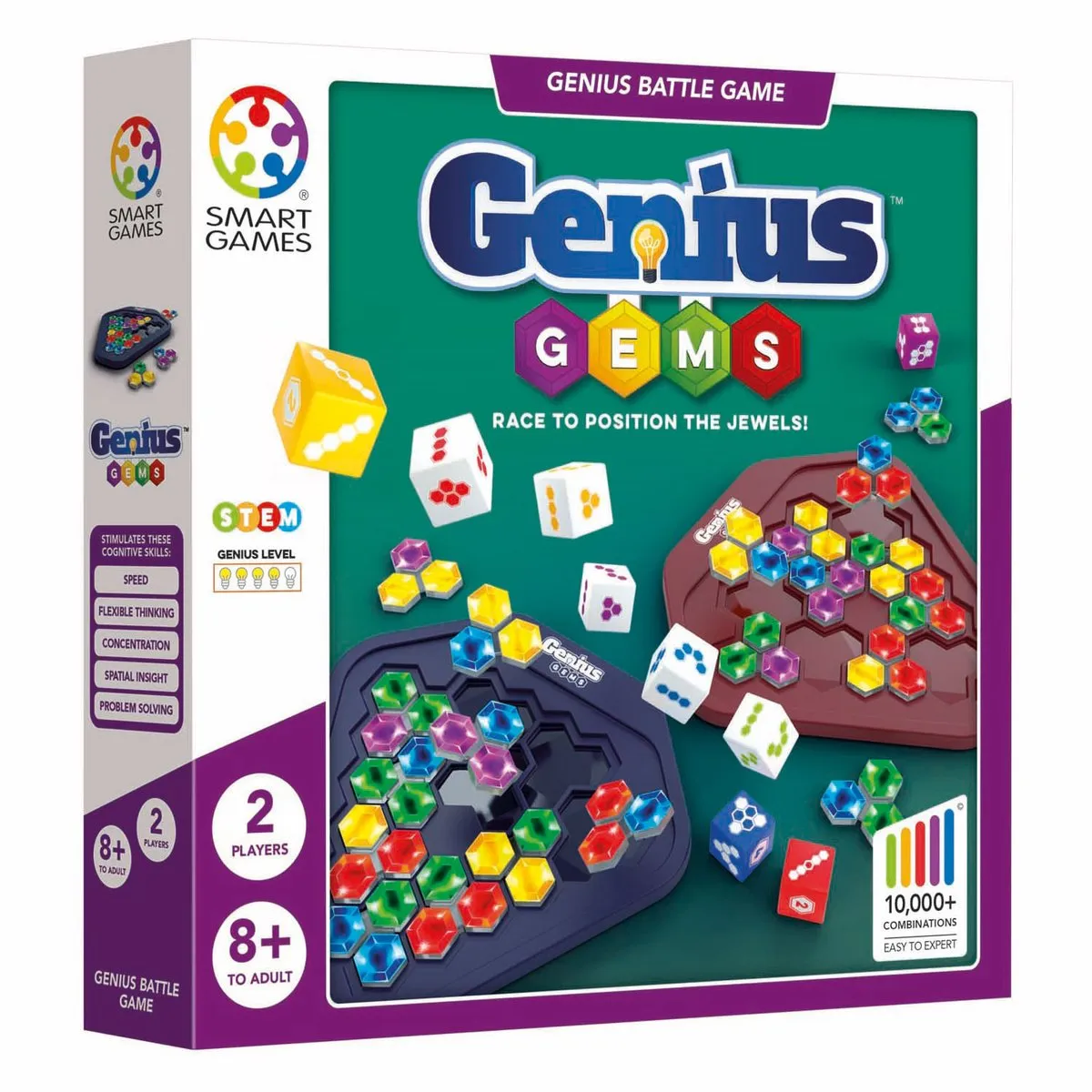 SmartGames Genius Gems SGHP 003 - 2 Spelers