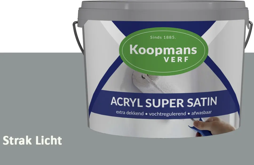Koopmans Acryl Super Satin Zijdeglans Muurverf 5L