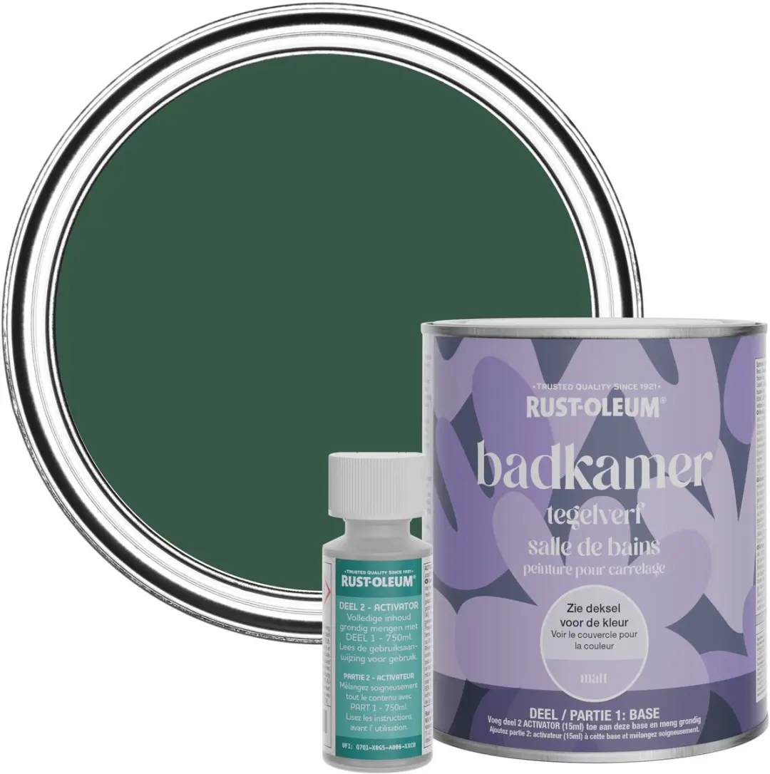 Rust-Oleum Badkamertegelverf Mat Dennenbos 750ml