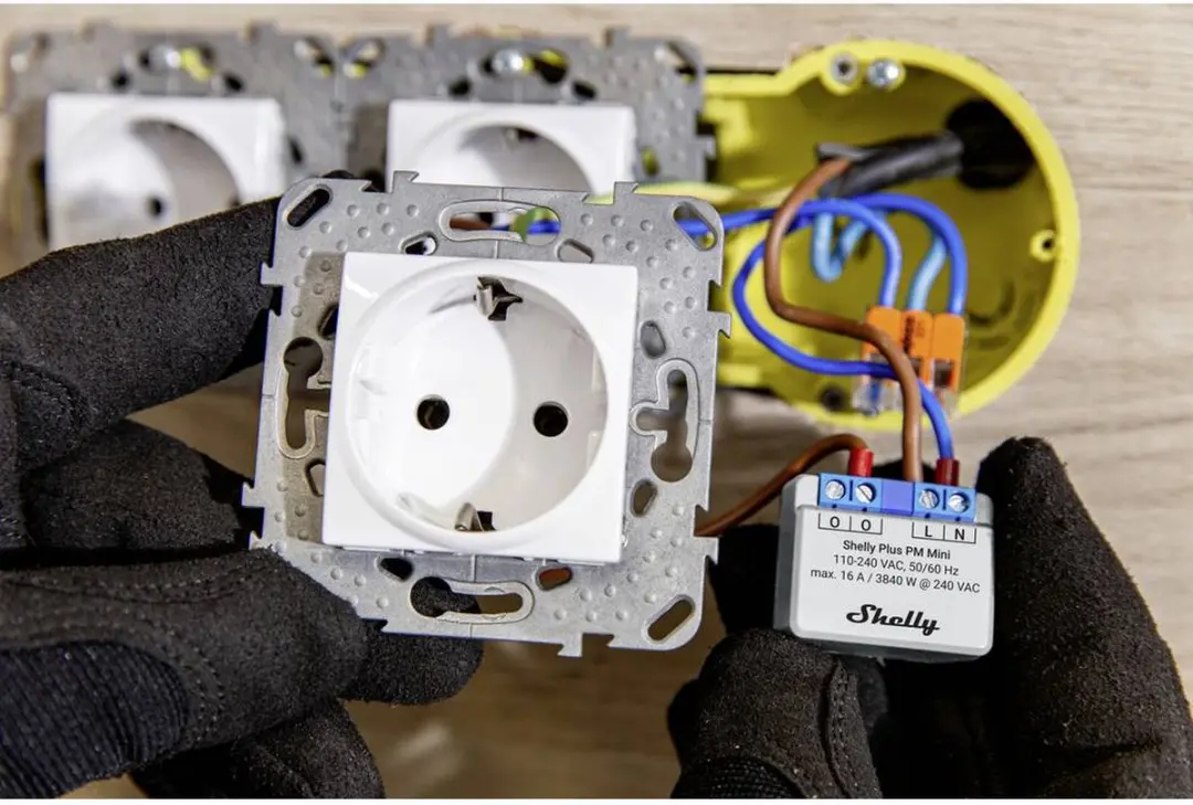 Shelly Plus PM Mini Meetmodule WiFi, Bluetooth