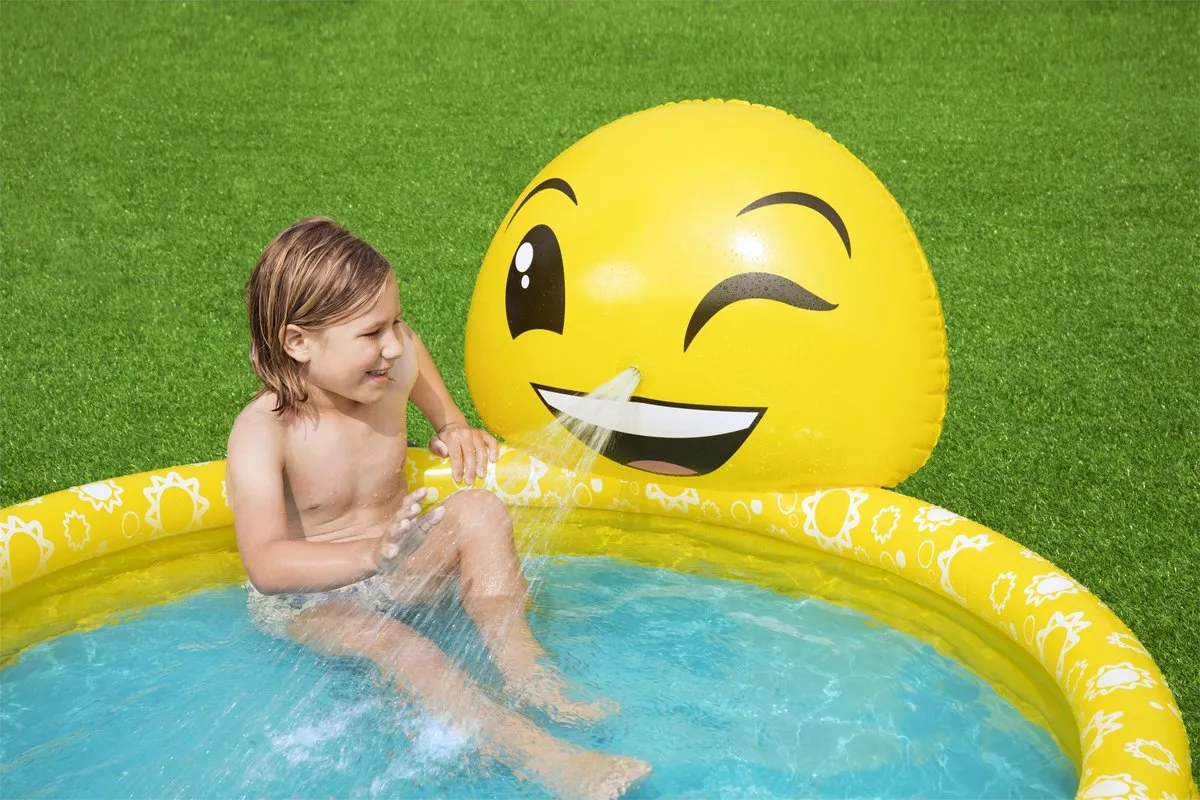 Bestway Kinderzwembad 165x144x69cm - Geel - afbeelding 6 van 6