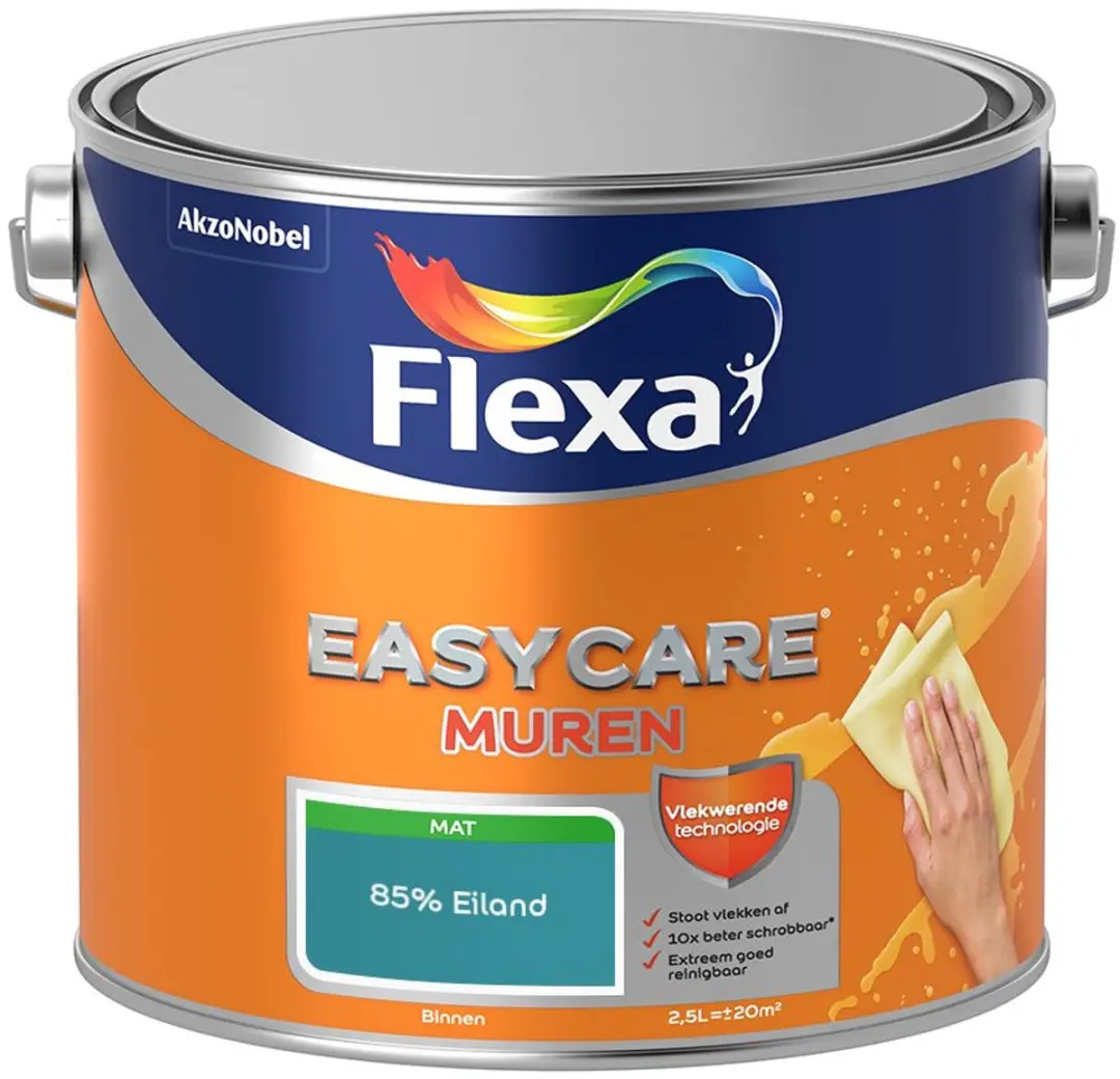 Flexa Easycare Muren 85% Eiland Mengverf 2,5L