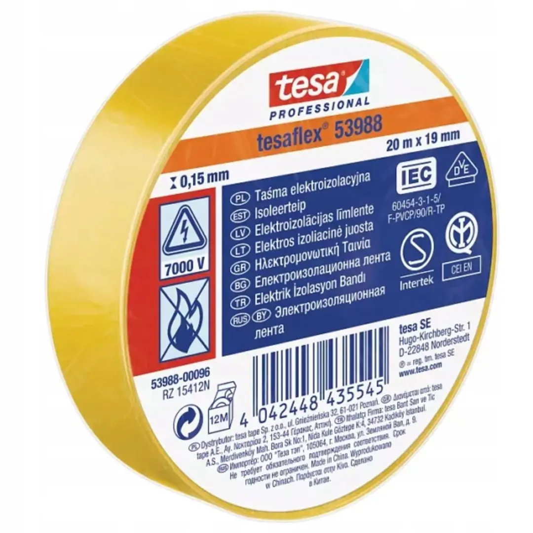 Tesa Isolatietape 53988 19mm