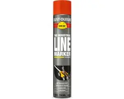 Rust-Oleum Lijnmarkering Rood RAL 3020 Spuitbus 750ml