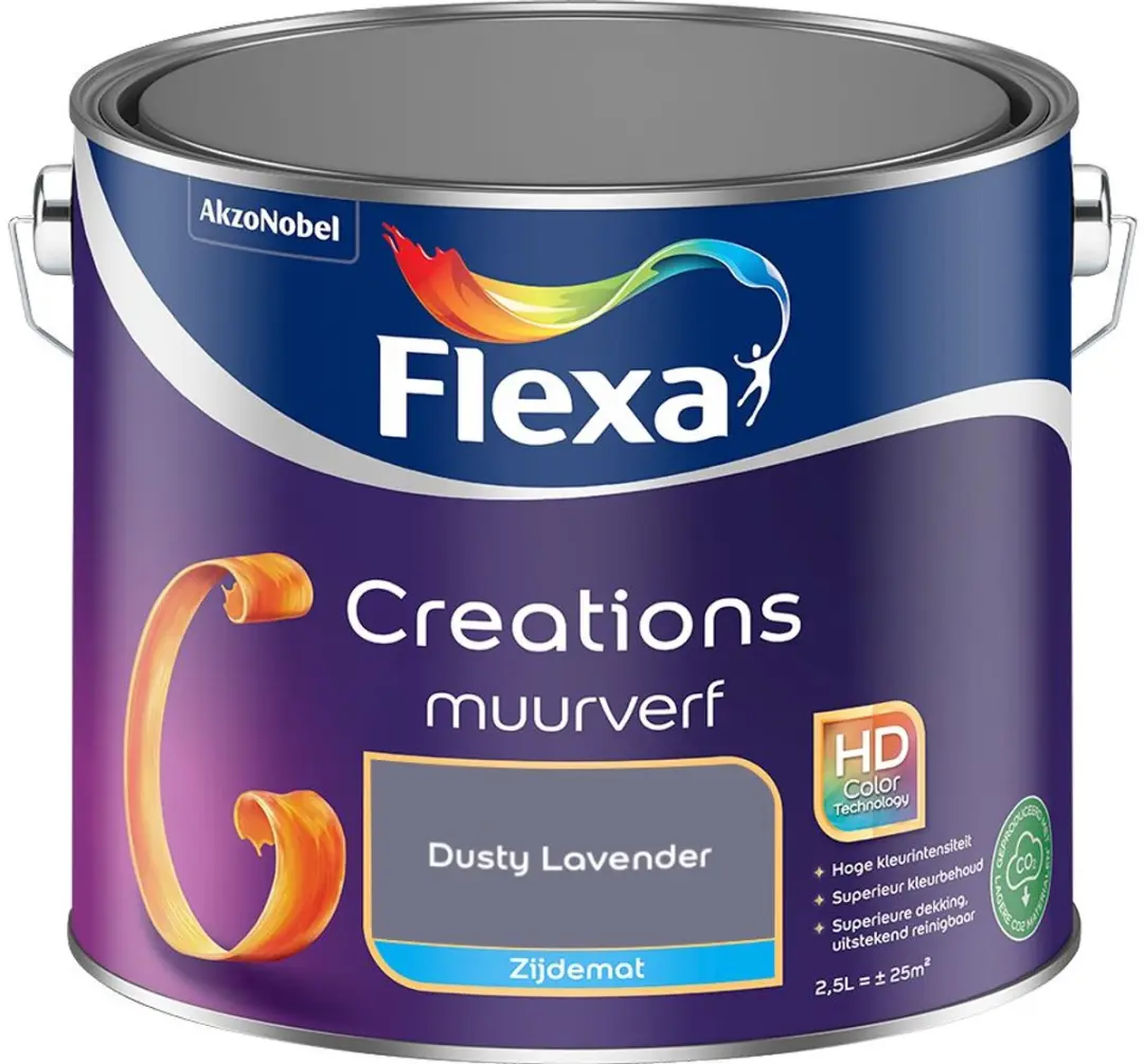Flexa Creations Muurverf Zijdemat Dusty Lavender 2,5L