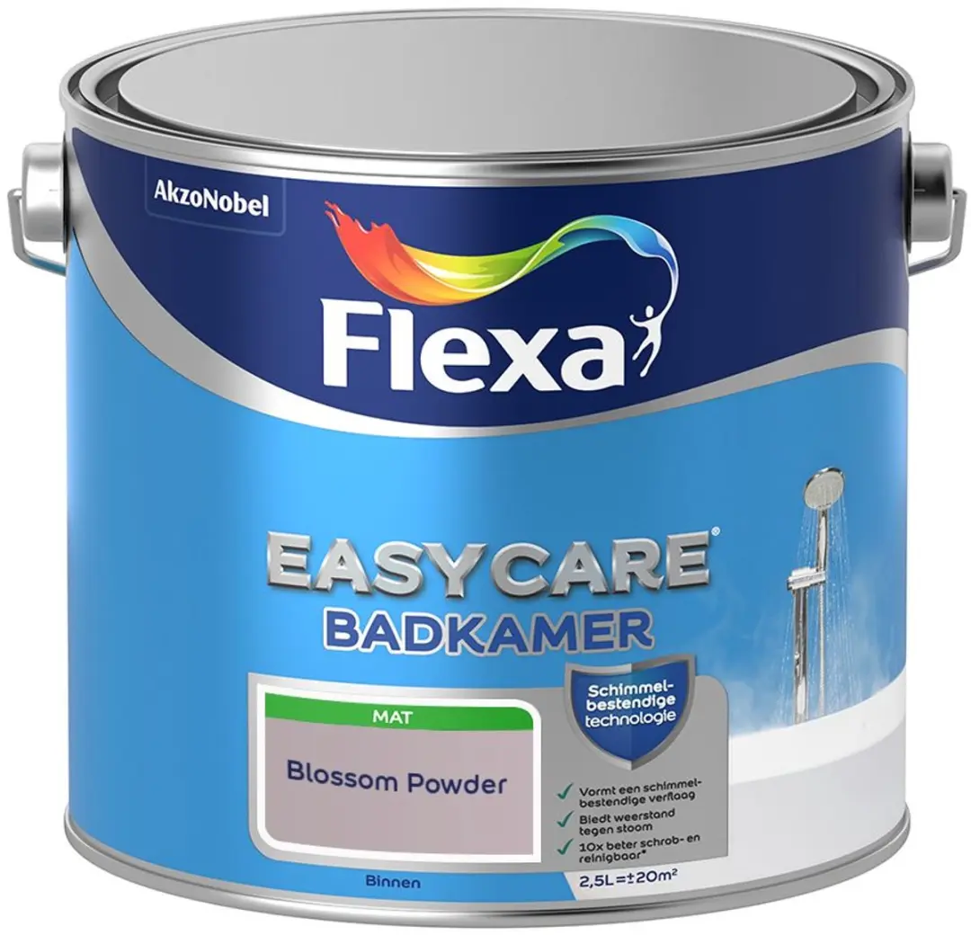 Flexa Easycare Badkamer Mengverf Blossom Powder 2,5L