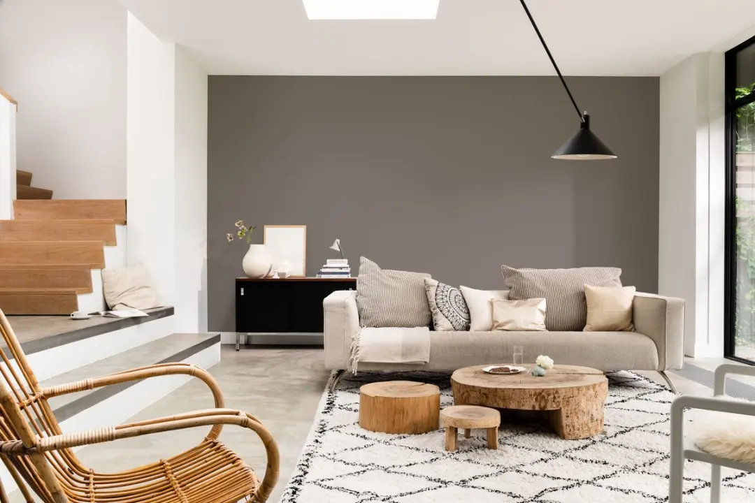 Flexa Strak Op De Muur Binnen Mat Mengverf 1L - Spacious Grey