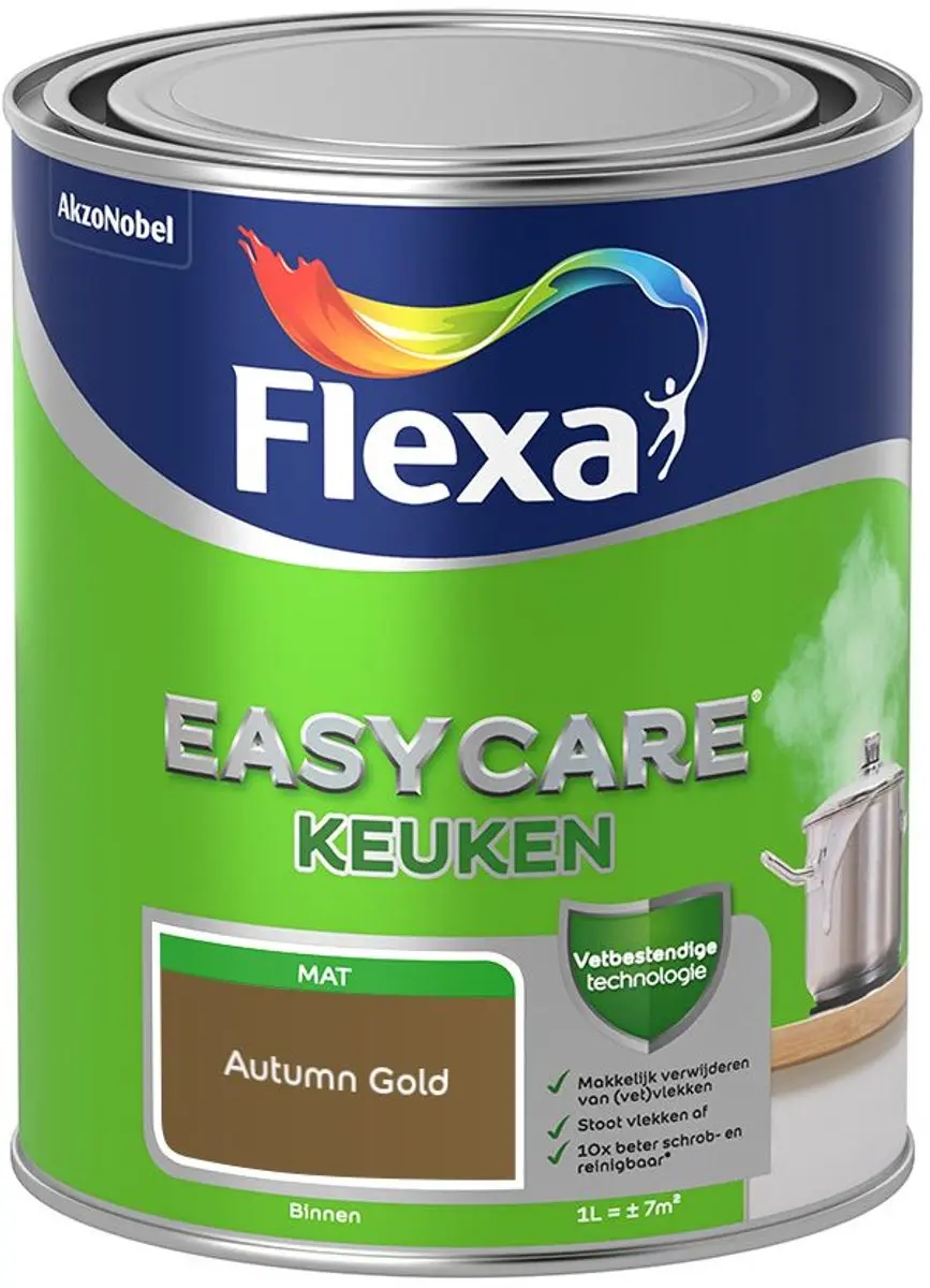 Flexa Easycare Keukenverf Autumn Gold 1L