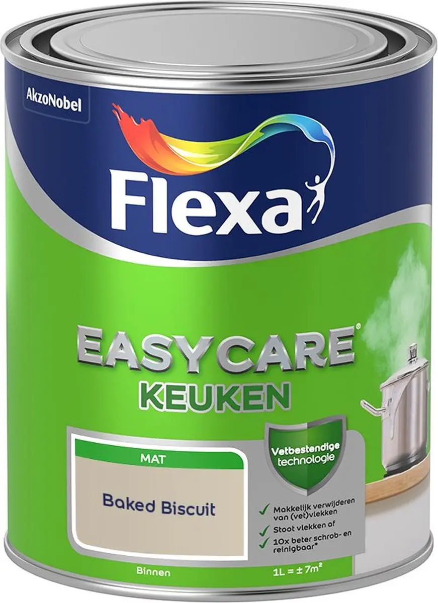 Flexa Easycare Keuken Baked Biscuit Mengverf 1L
