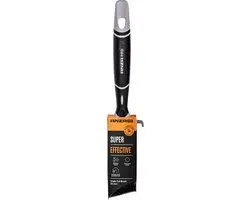 Anza PRO Platte Kwast Supergrip 35mm - Zwart