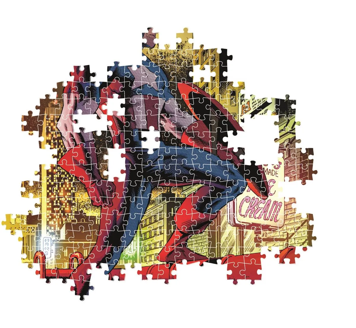 Clementoni Marvel Captain America Puzzel 1000 Stukjes - Multikleur - afbeelding 6 van 6