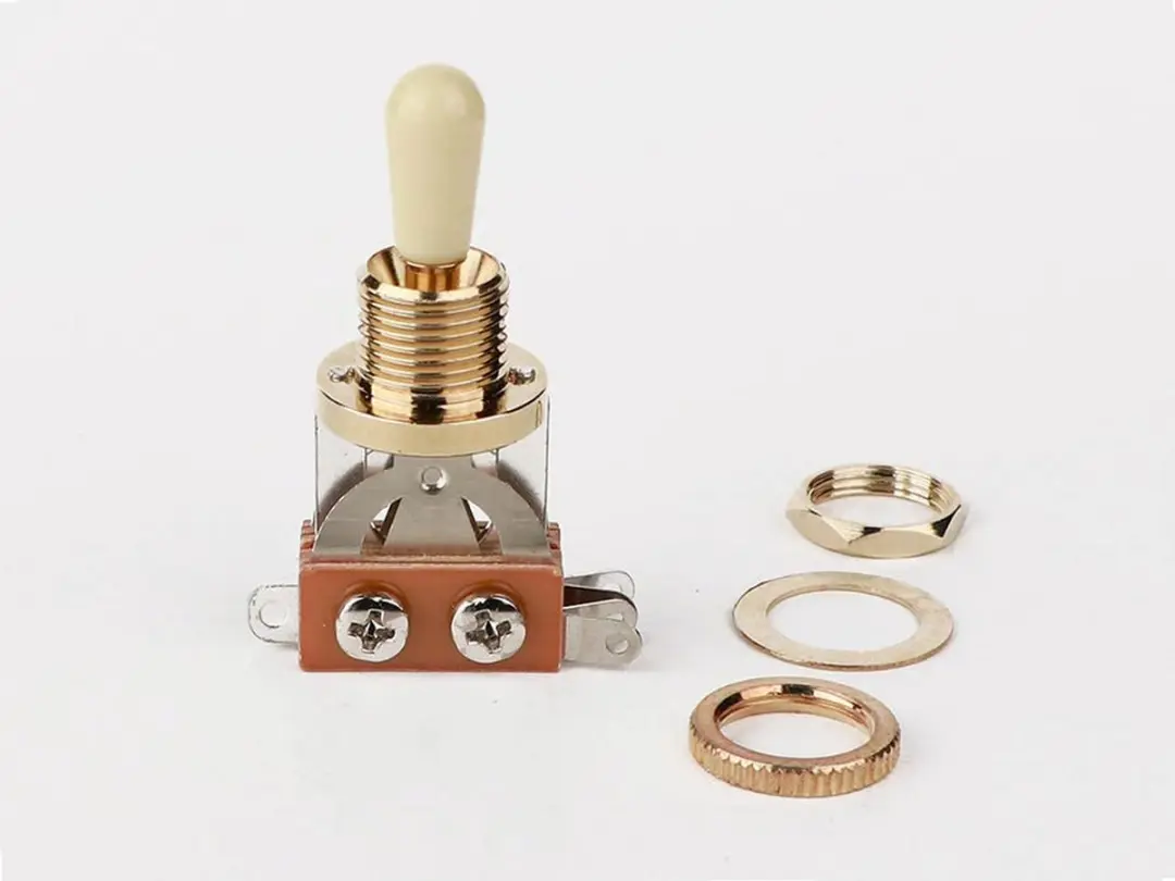 Boston SW-23-GI 3-weg Toggle Switch - Gouden Lak