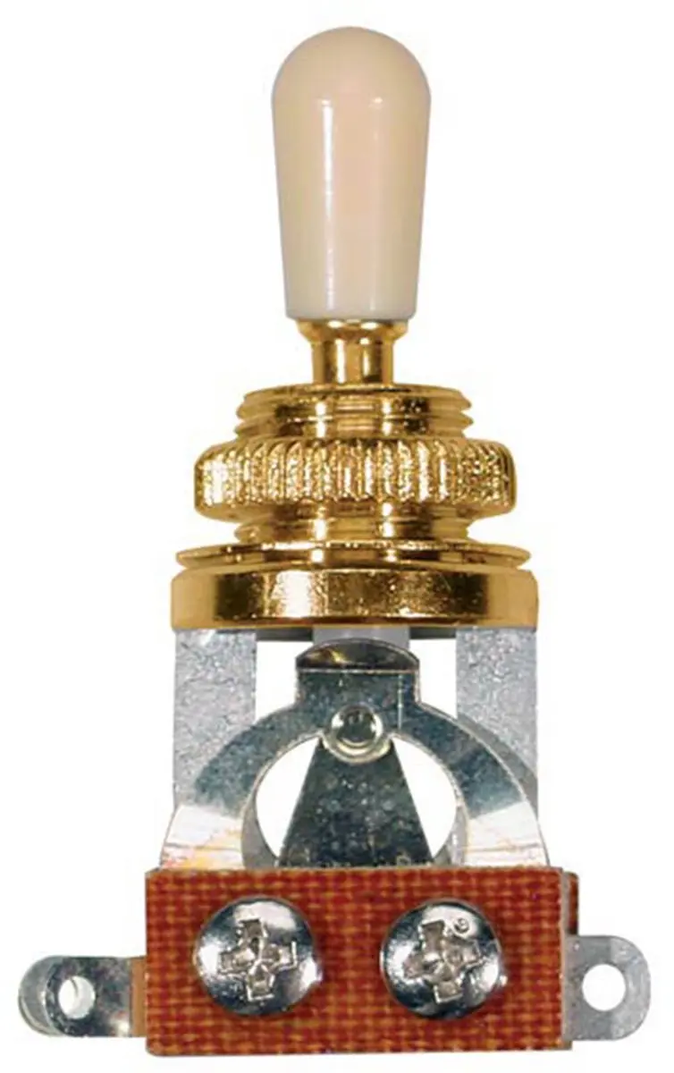 Boston SW-23-GI 3-weg Toggle Switch - Gouden Lak
