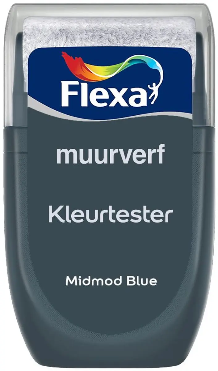 Flexa Kleurtester Muurverf Midmod Blue 30ml
