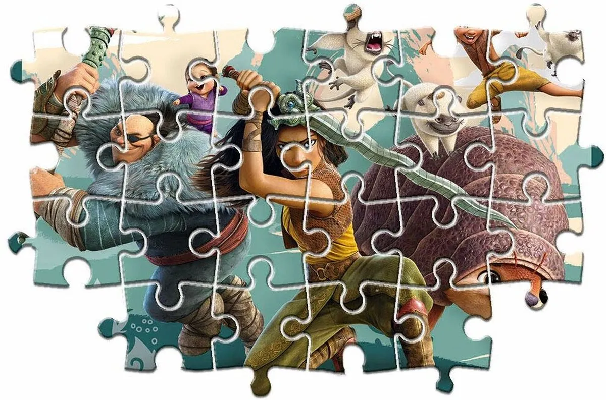 Clementoni Disney Raya The Last Dragon Kinderpuzzel 60 Stuks - 2x27x19cm - afbeelding 6 van 6