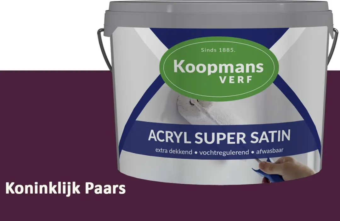 Koopmans Acryl Super Satin Zijdeglans Muurverf 5L