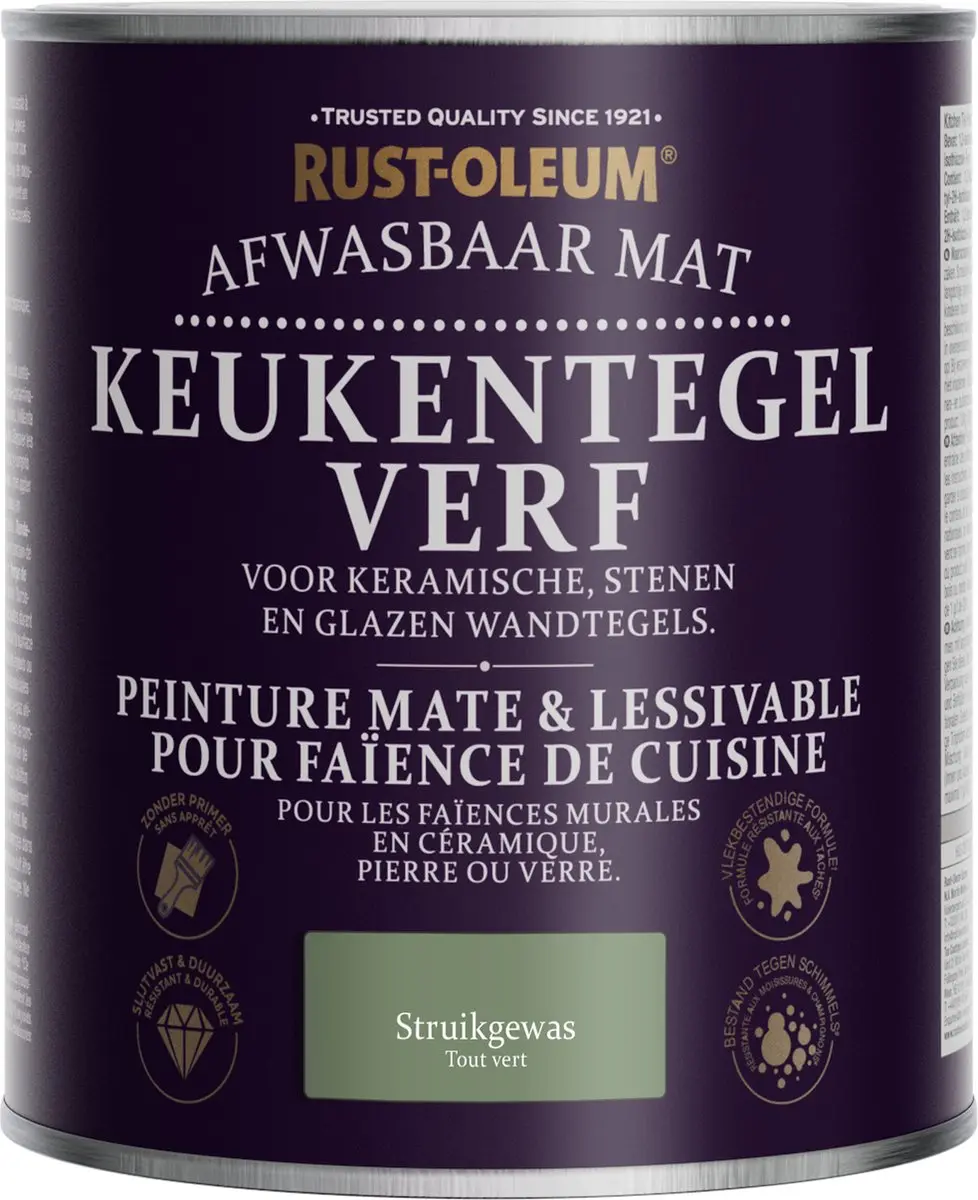 Rust-Oleum Struikgewas Verf 750ml - Keukentegels
