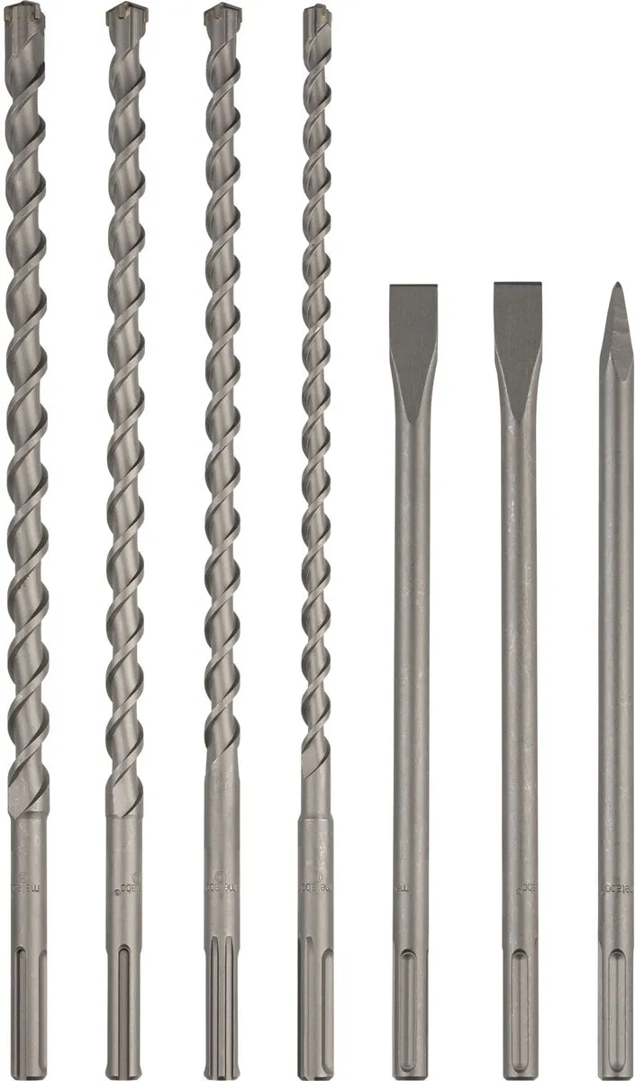 Metabo SDS Max Boor- en Beitelset 7-delig - Beton