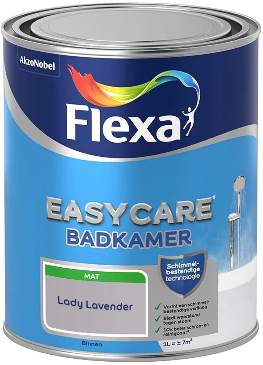Flexa Easycare Badkamer Mengverf Lady Lavender 1L
