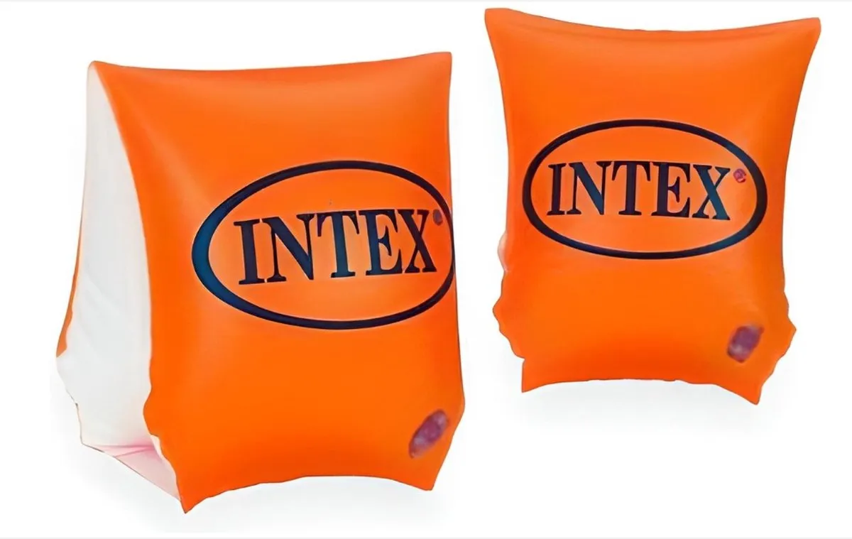 Intex Deluxe Zwembandjes Oranje