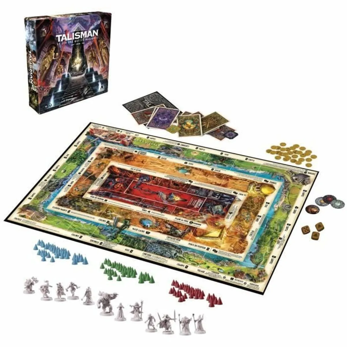 Hasbro Talisman The Magic Quest Bordspel - Multicolor