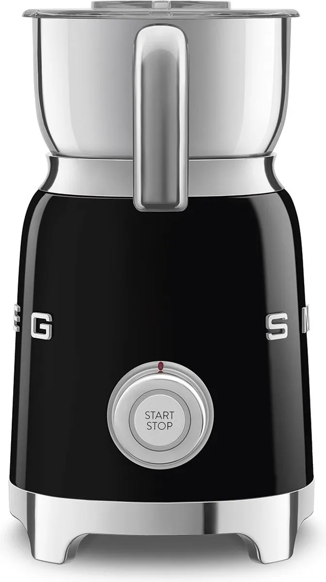 Smeg MFF11BLEU Melkopschuimer 600ml - 6 Snelheden - Zwart - afbeelding 6 van 6
