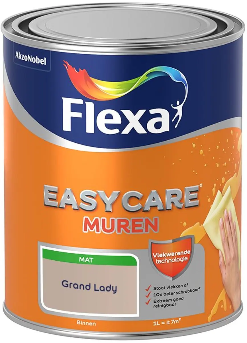 Flexa Easycare Muren Grand Lady Mengverf 1L