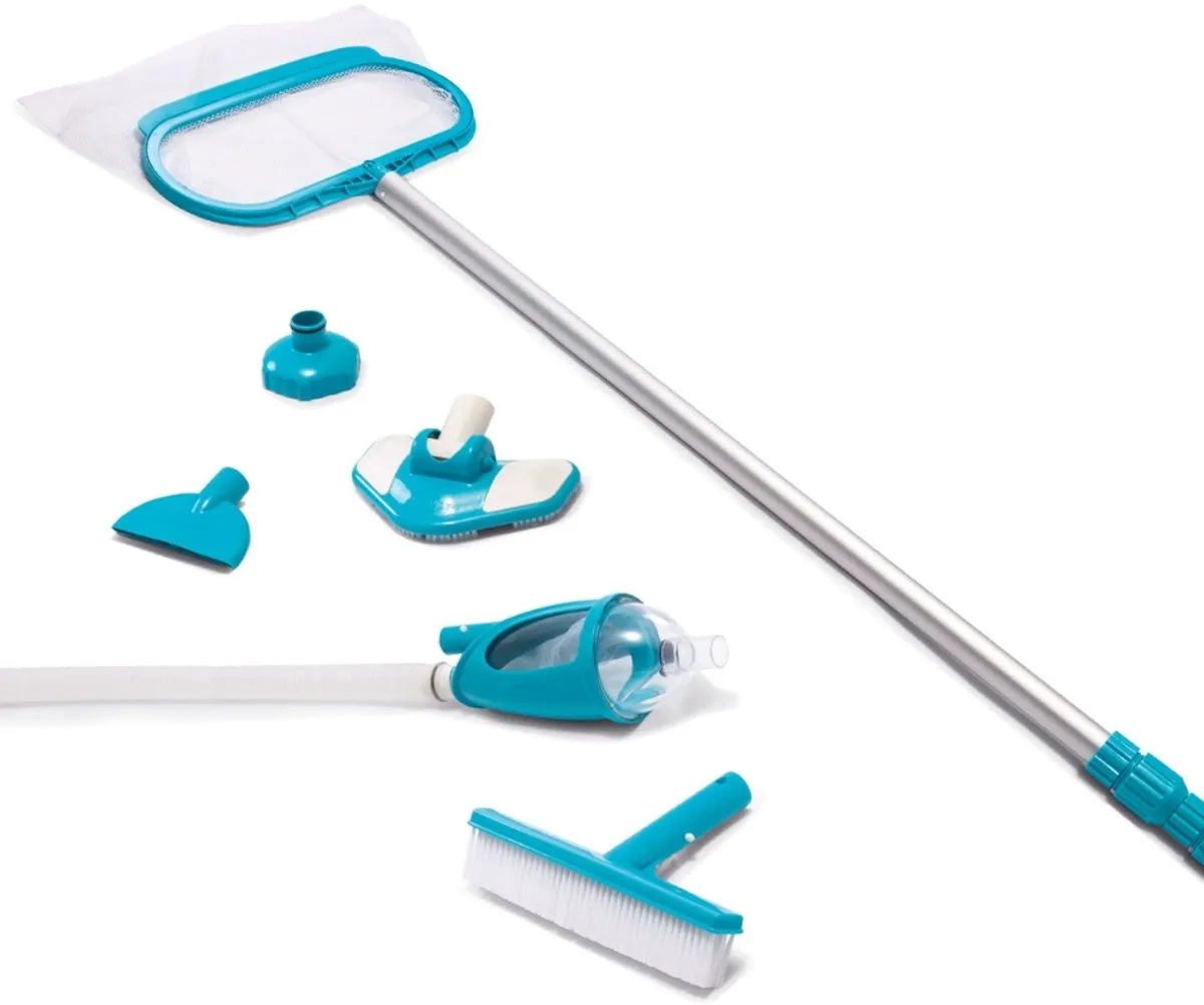 Intex Deluxe Zwembad Onderhoudset 28003 - 7 Stuks - Blauw