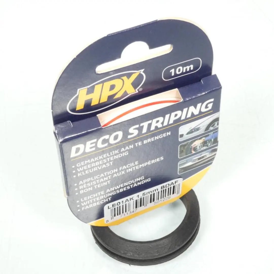 HPX Deco Striping Rood 1,5mm x 10m